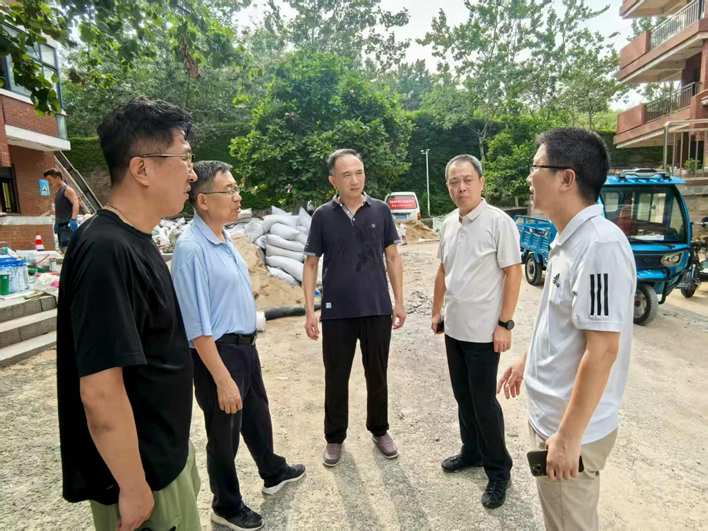 党委常委、副校长郭建锋实地检查指导重点工程建设